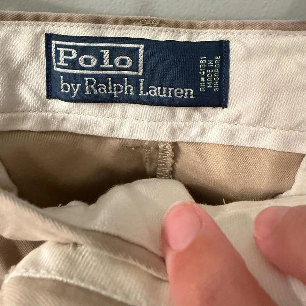 Polo Ralph Lauren men's chino pants in tan size 32/31